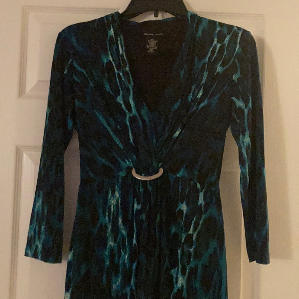 Knee length office attire or church